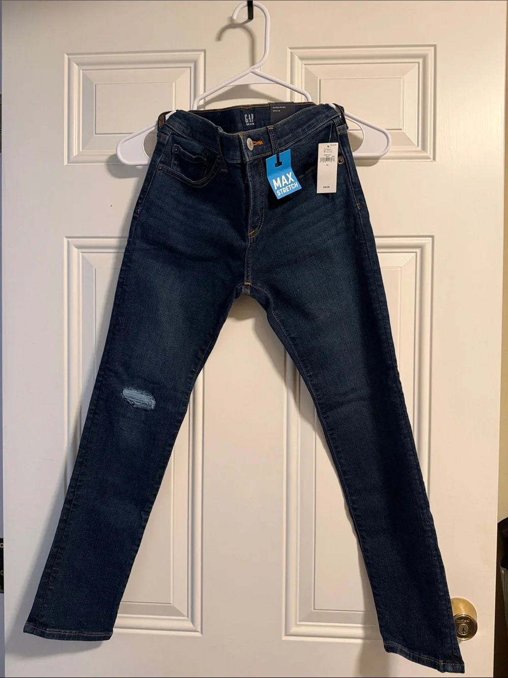Bundle GAP Boys Skinny Jeans Duo - Dark Indigo & Light Blue